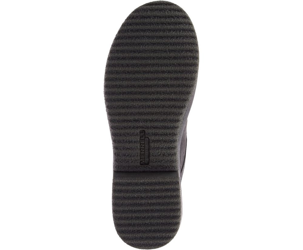 Botas Senhora - Merrell Haven Mid Lace Waterproof - Pretas - TGC142658